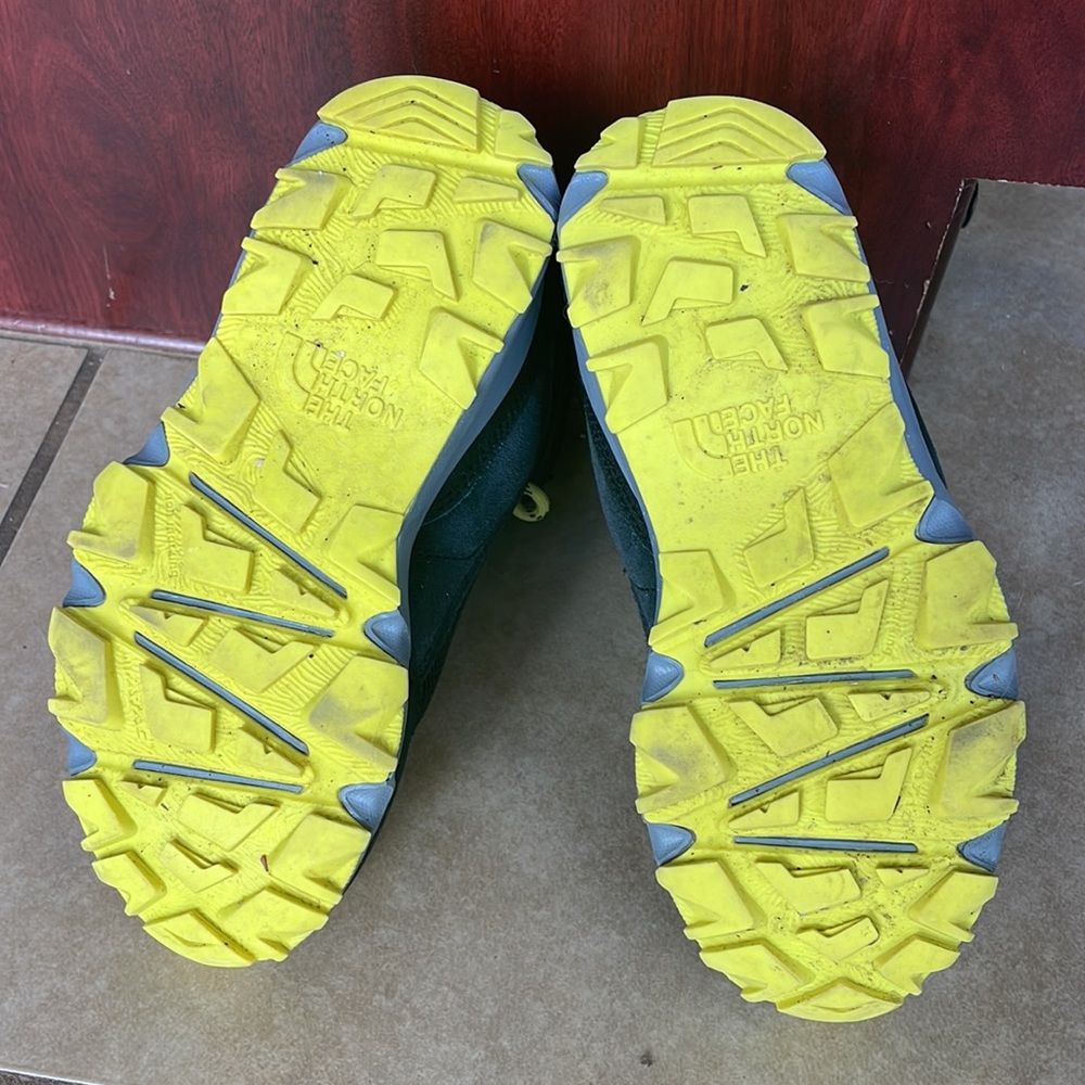 The North Face Kids Black and Yellow Boots - Picture 7 of 7